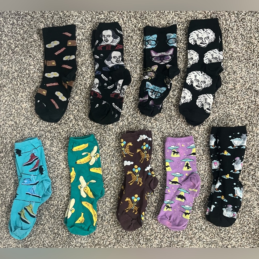 Socksmith Cotton Crew Sock Lot, Women’s OSFM